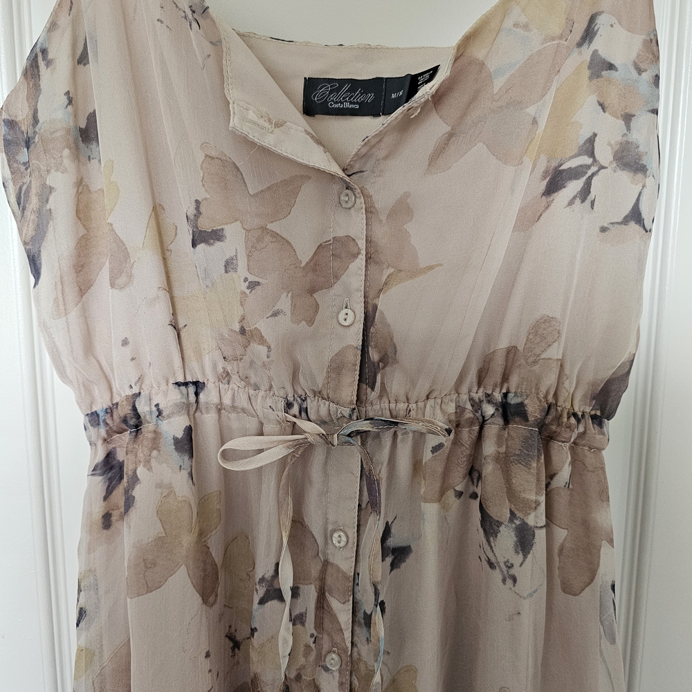 Costa Blanca Pink Spaghetti Strap Maxi Dress - Picture 3 of 5